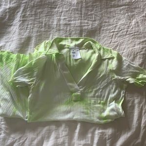 Helmet Lang tie dye dress